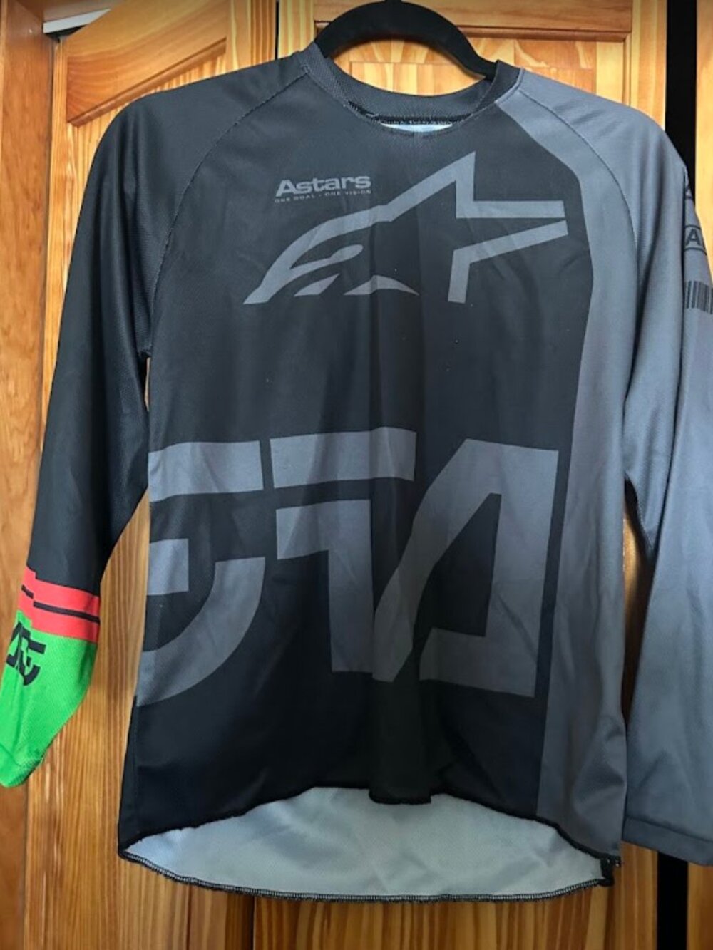 Dirt Bike Shirt - Alpine Stars